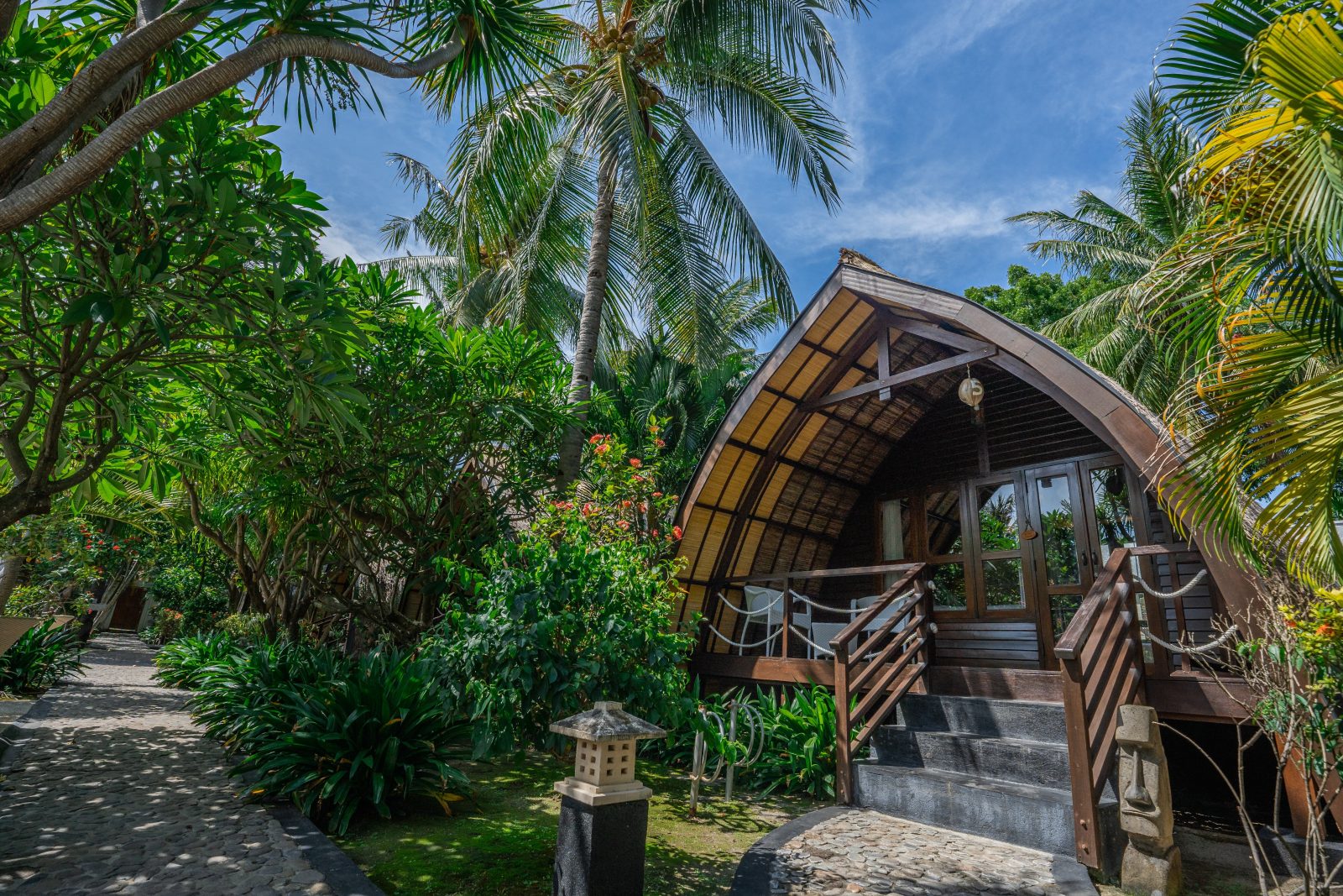 manta bungalows hotel gili trawangan