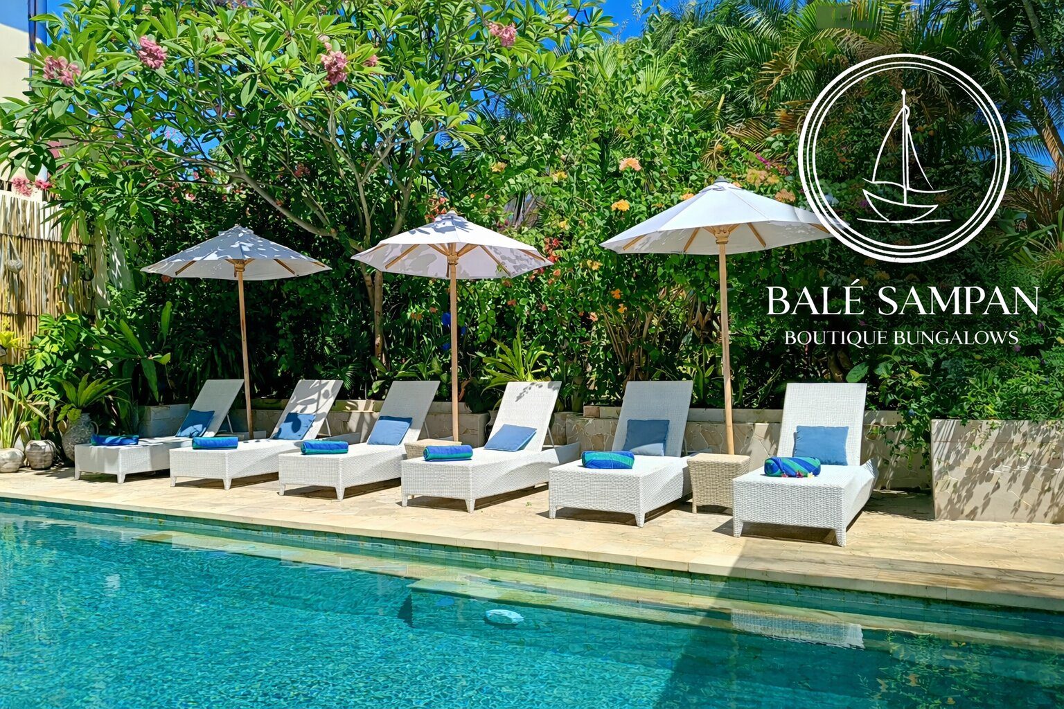 bale sampan bungalows hotel gili trawangan