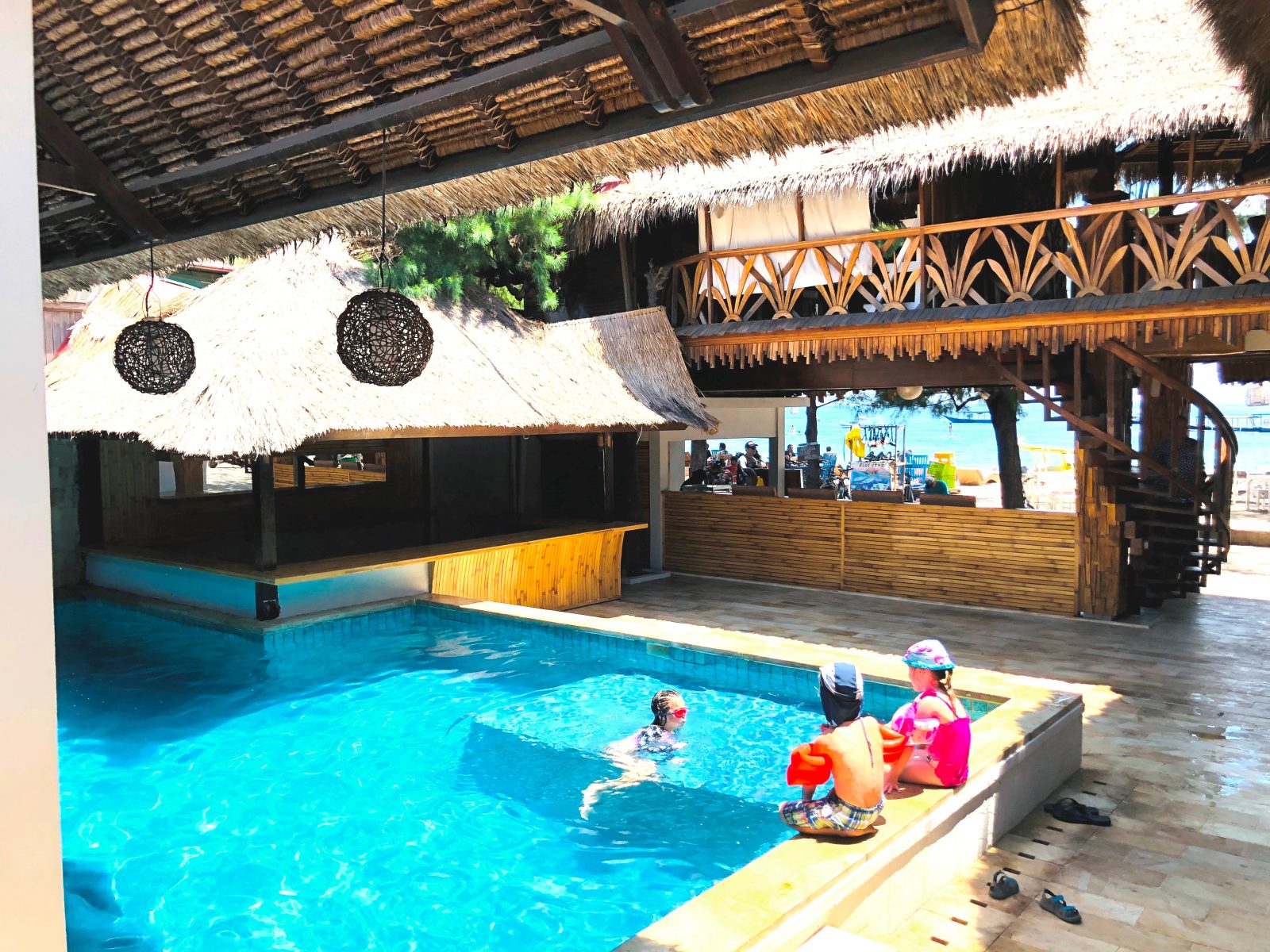 samba villas hotel gili trawangan