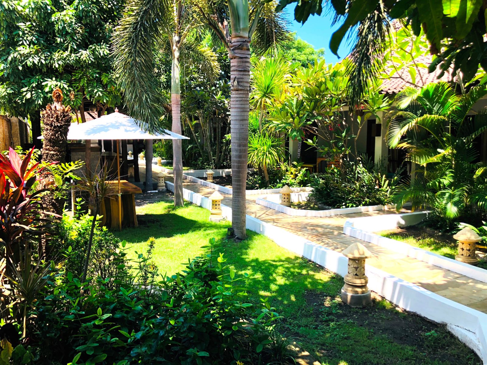 samba villas hotel gili trawangan