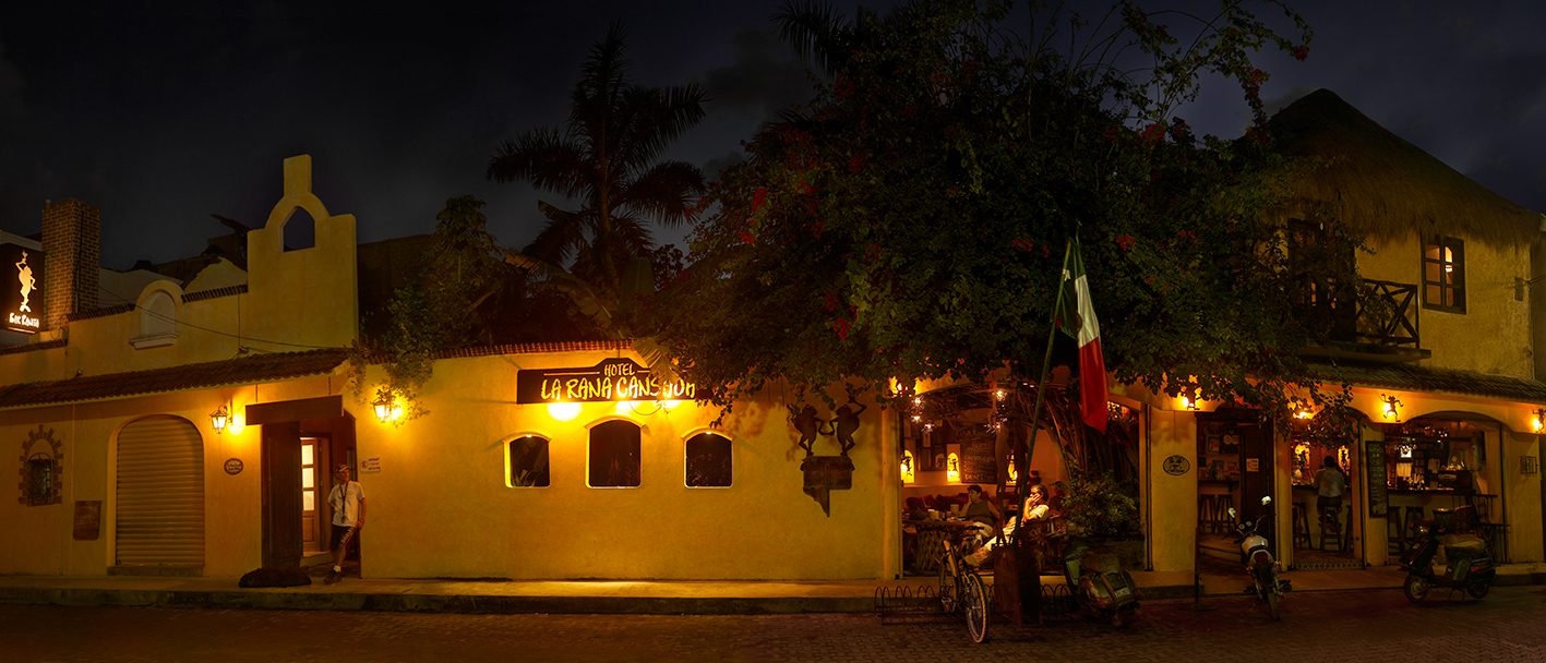 la rana cansada hotel playa del carmen