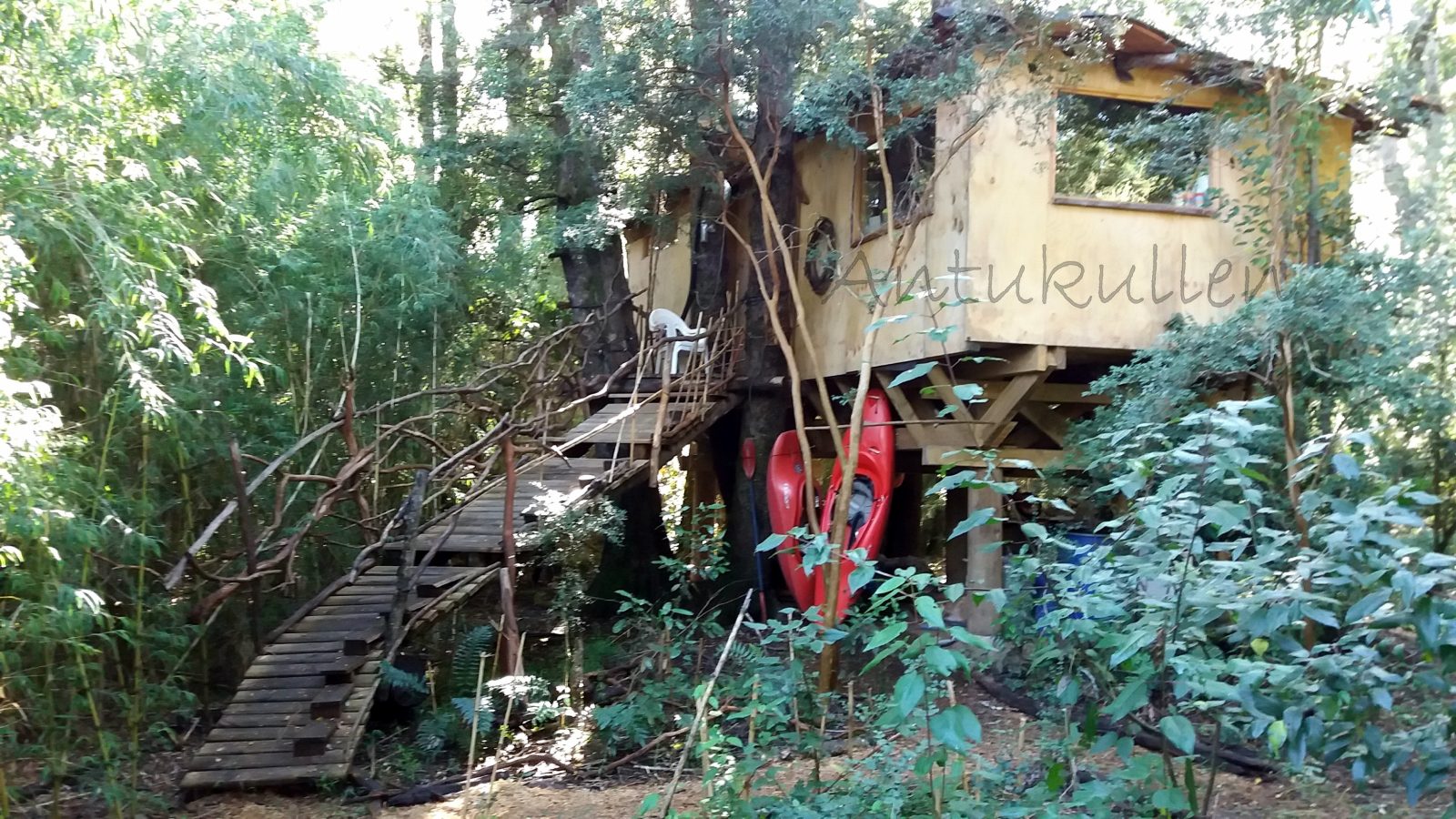 Cabanas AntuKullen, la poza del Trancura