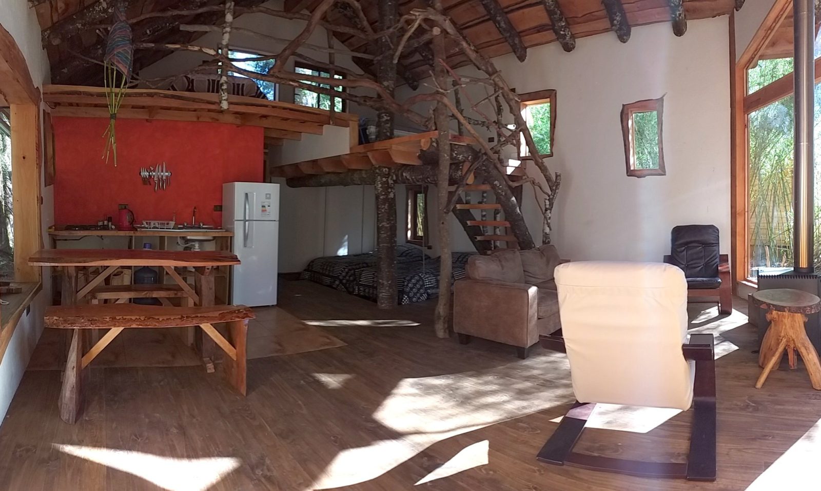 Cabanas AntuKullen, la poza del Trancura