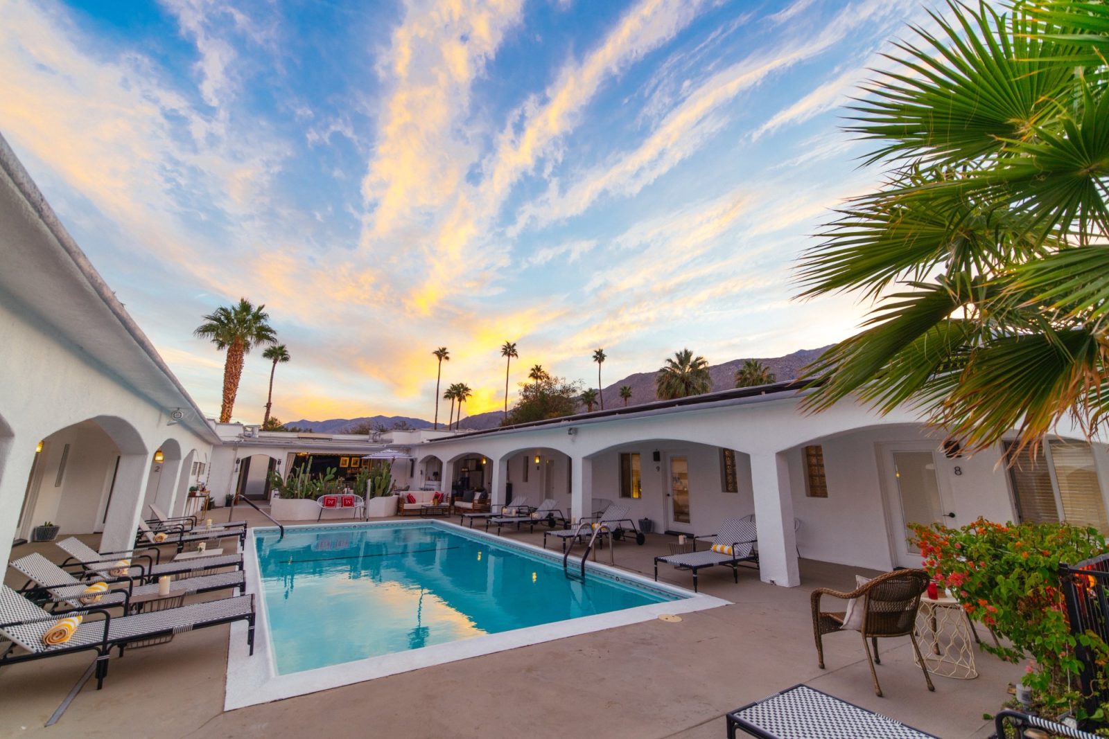 posh palm springs hotel palm springs