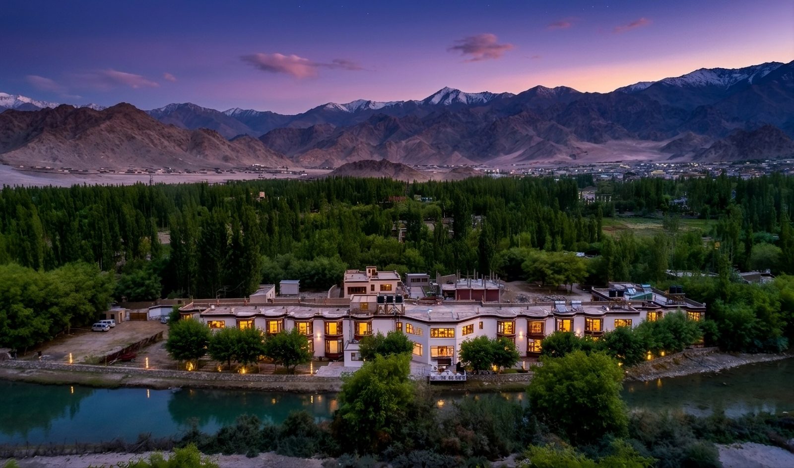 The Nature Residency - A Riverside Resort in Leh