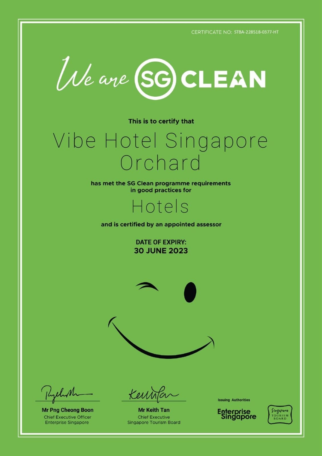 Vibe Hotel Singapore Orchard by Far East Hospitality