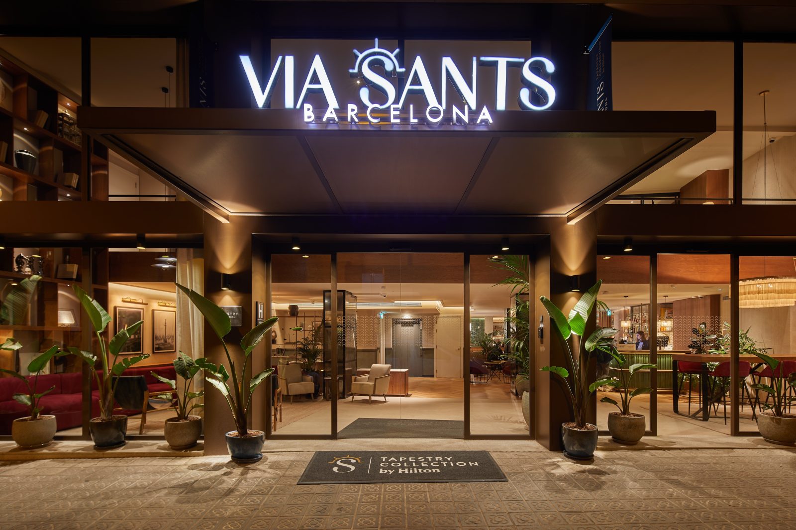 Via Sants Hotel Barcelona Tapestry Collection by Hilton