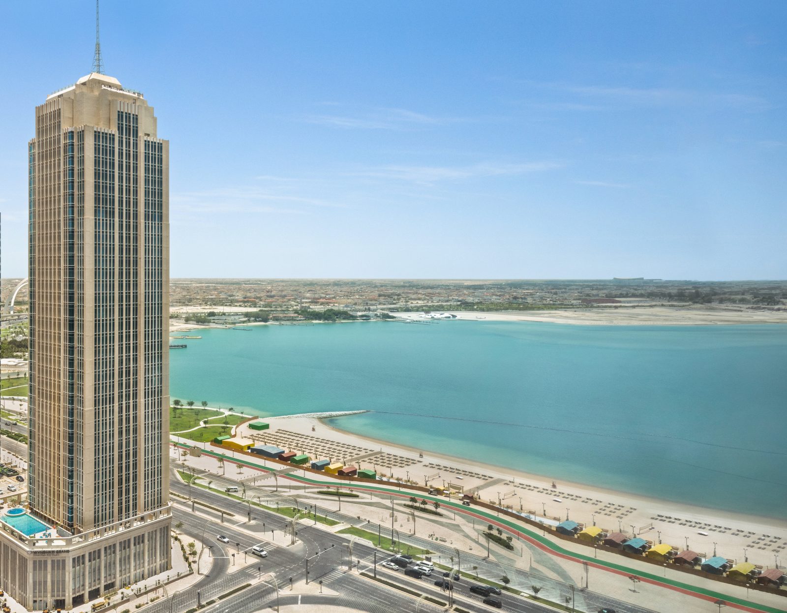Wyndham Grand Doha West Bay Beach