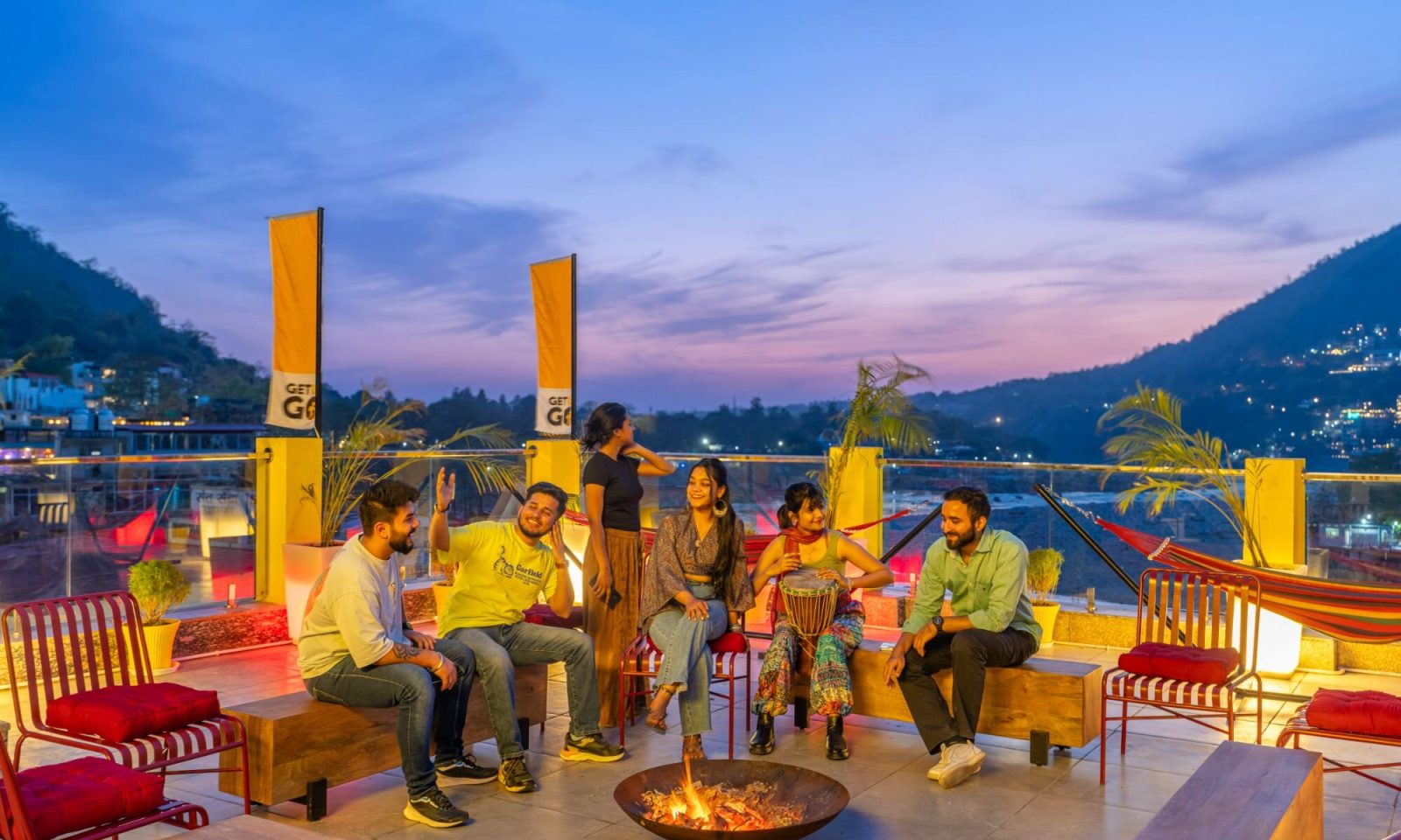 The Hosteller Rishikesh, Ganges