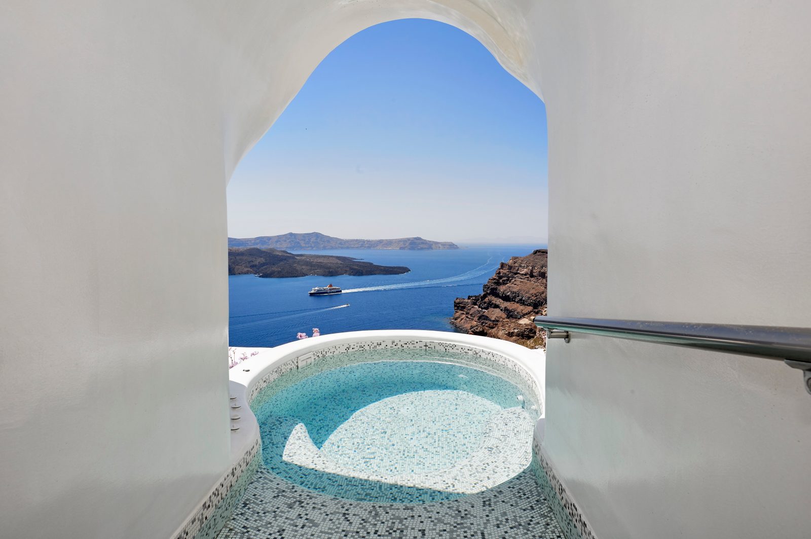volcano view villas hotel fira