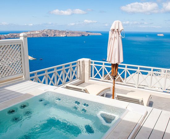 volcano view villas hotel fira