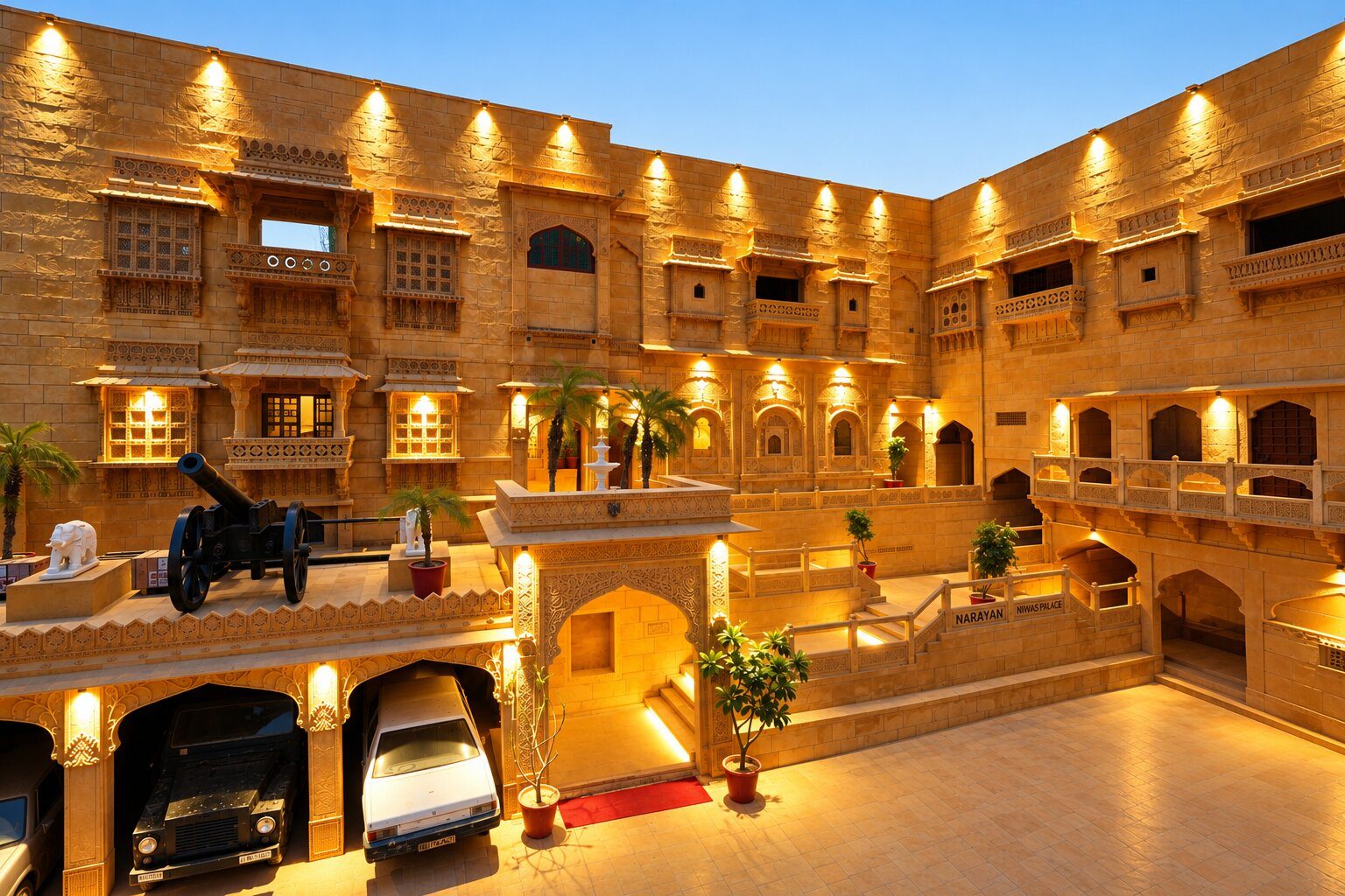 narayan niwas palace jaisalmer