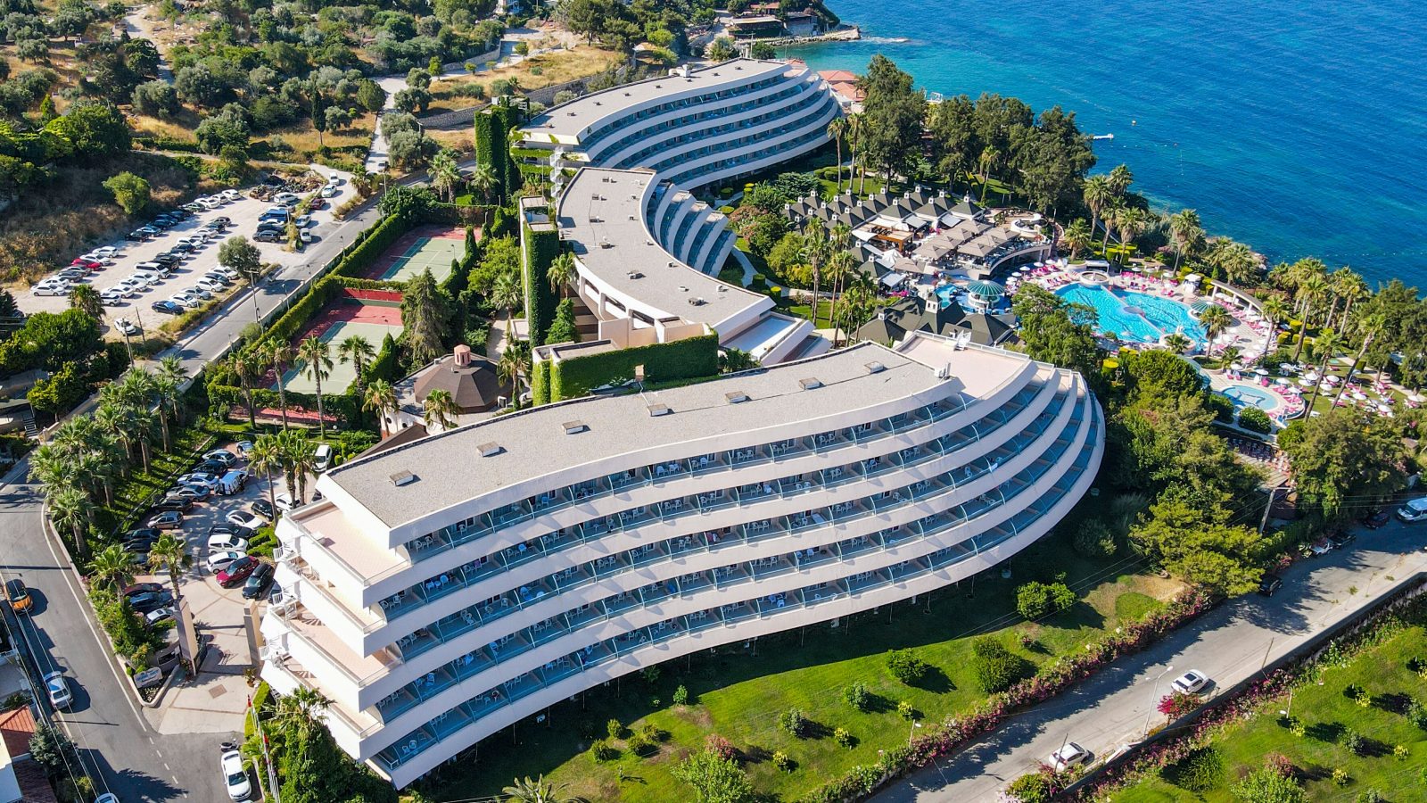 grand blue sky international hotel kusadasi