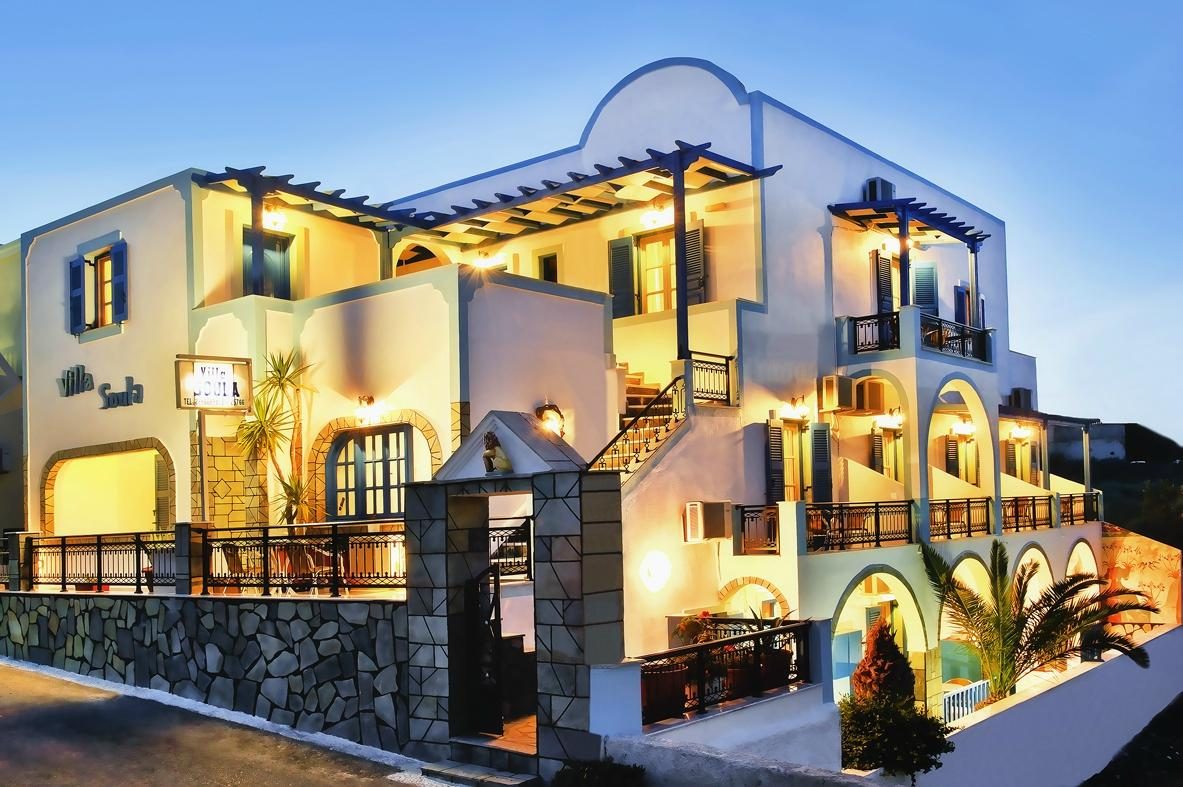 villa soula hotel fira