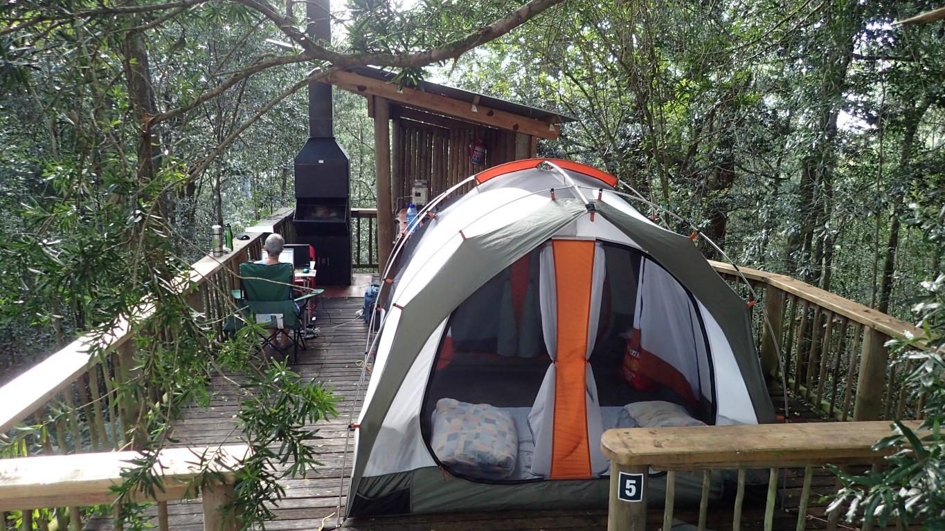 SAN Parks Knysna Forest Camping Decks