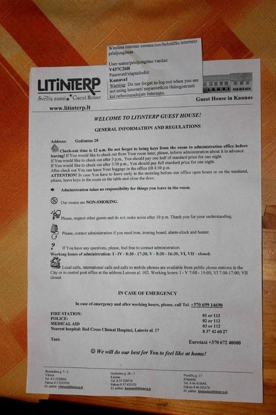 Litinterp Guest House Kaunas