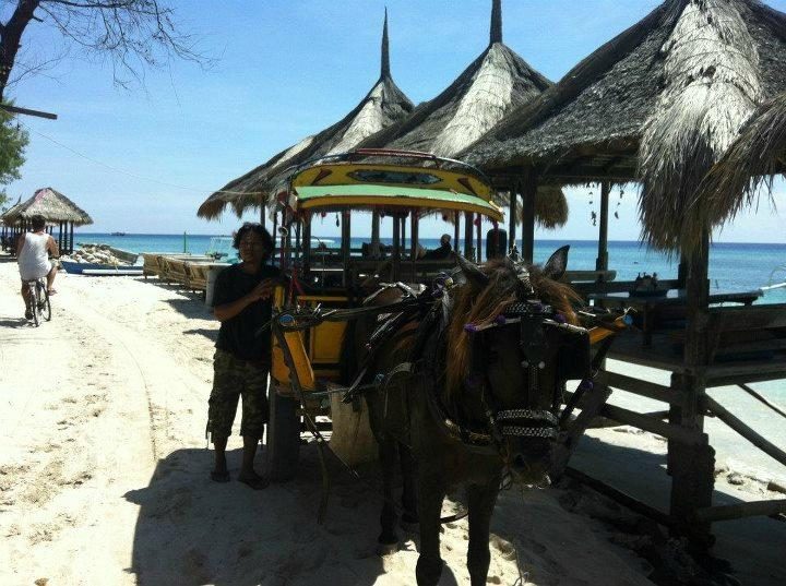 coral beach bungalows hotel gili trawangan